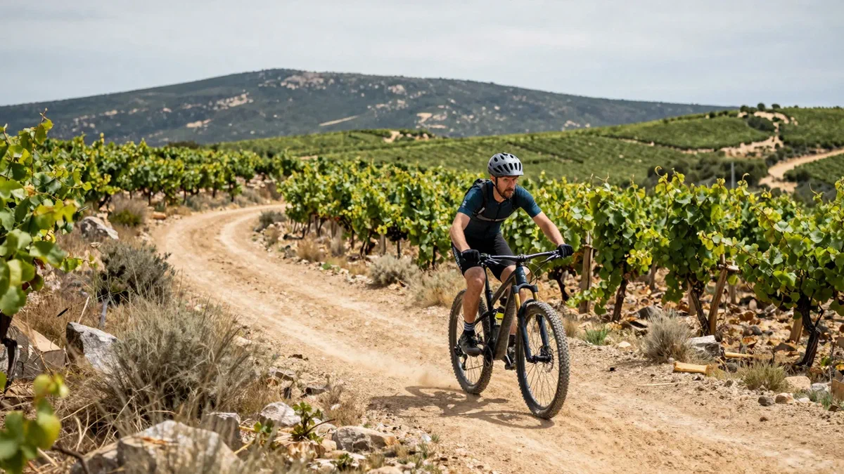 Alt Empordà vineyards MTB Safari — Puig d'Àligues