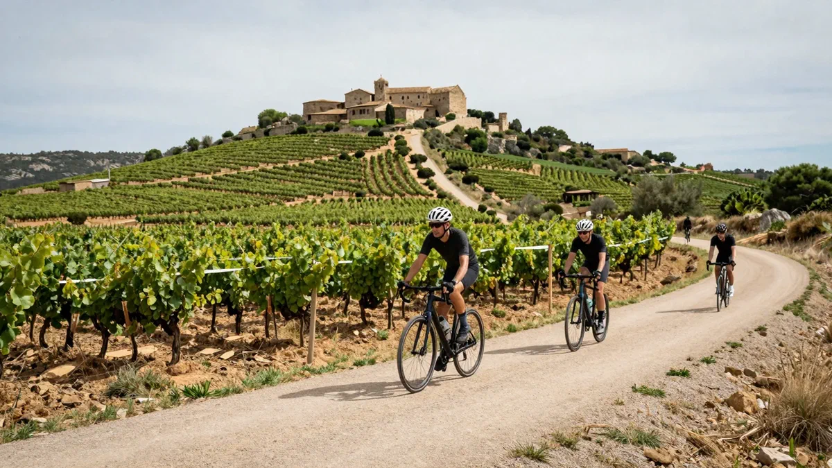 Old Railway Greenway E-Bike Odyssey — Sant Julià de Ramis ridge