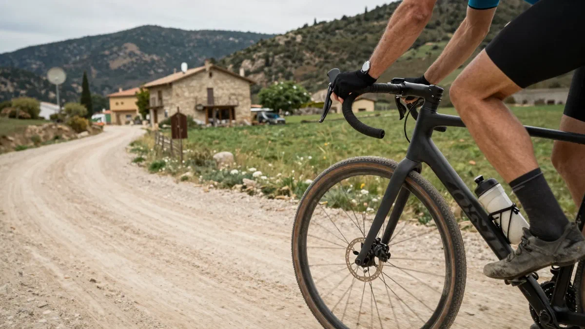 Rocacorba antenna road Gravel Adventure — Rocacorba antenna road