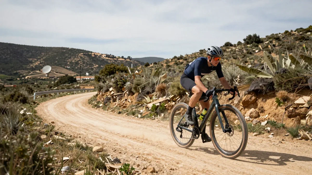 Rocacorba antenna road Gravel Adventure